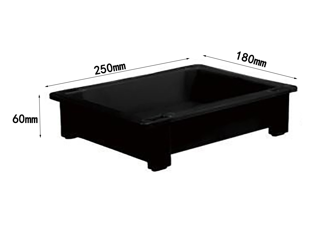 Low-Profile Antistatic Tray for SMT Line