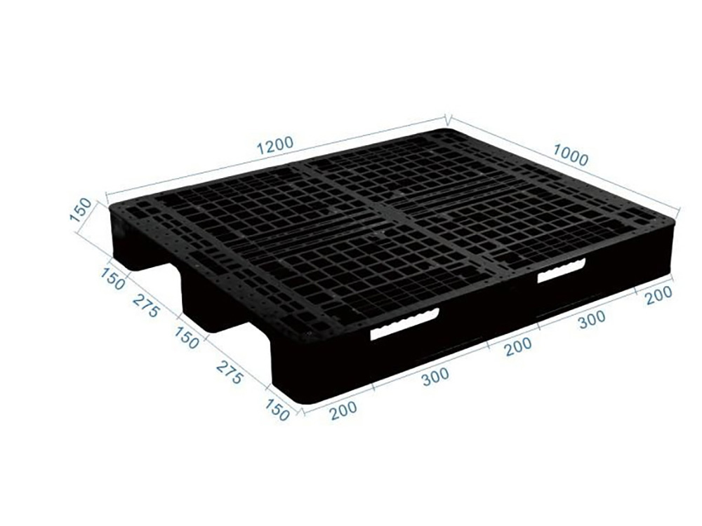 Heavy-Duty 3-Runner ESD Plastic Pallets: The Ultimate Racking Solution