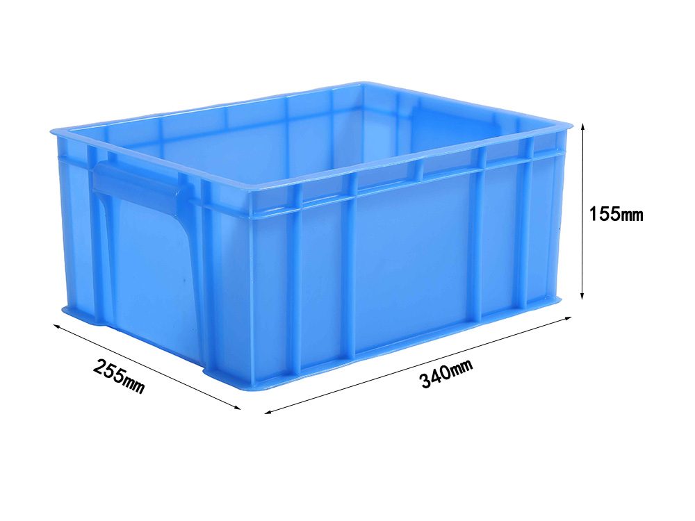 Plastic box 2 Mold Opening Box Blue by LSY Plastic