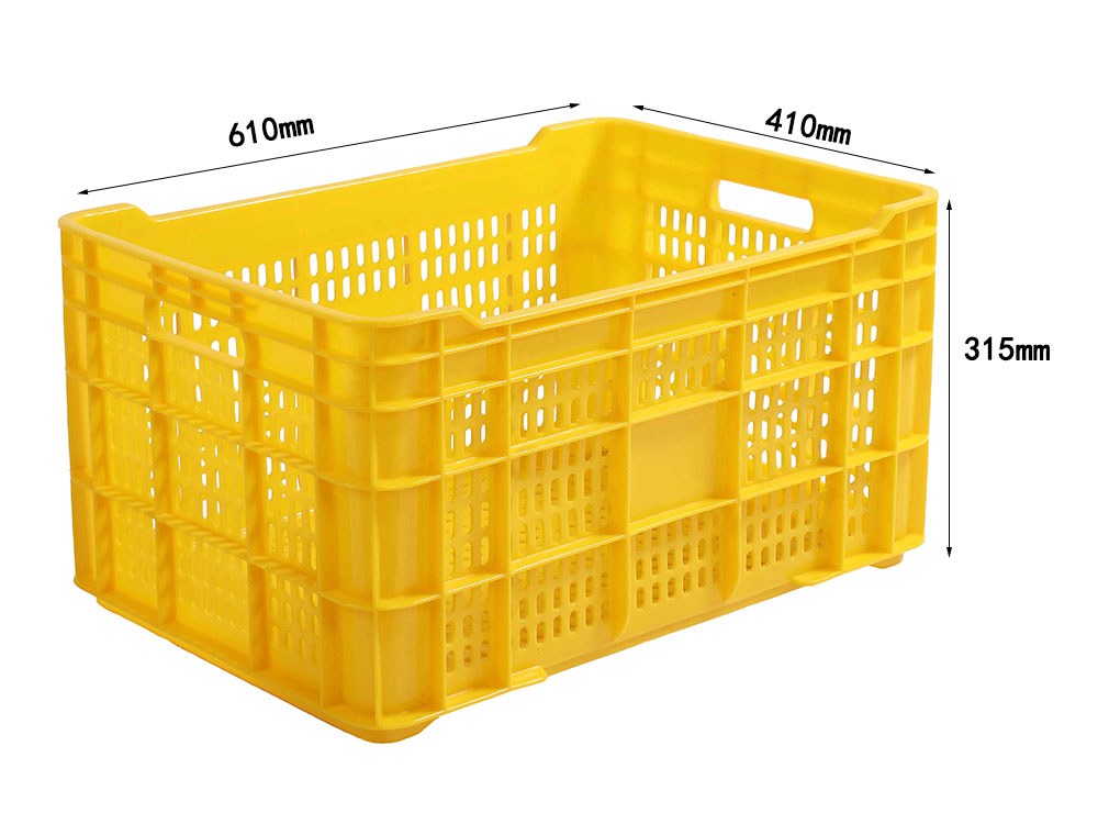 Heavy-Duty Plastic Turnover Baskets