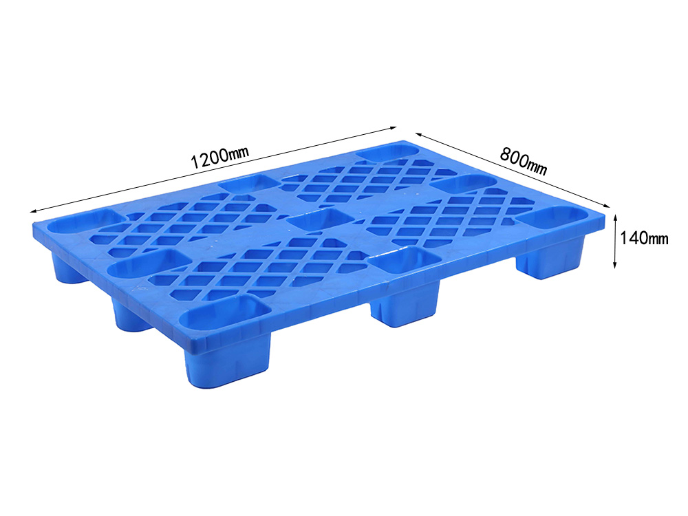 PP vs HDPE plastic pallets side by side comparison