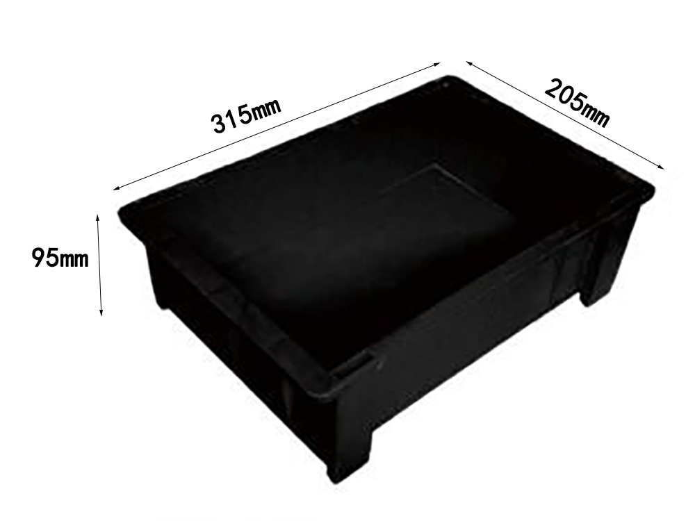 7 anti static black battery box 1000 750