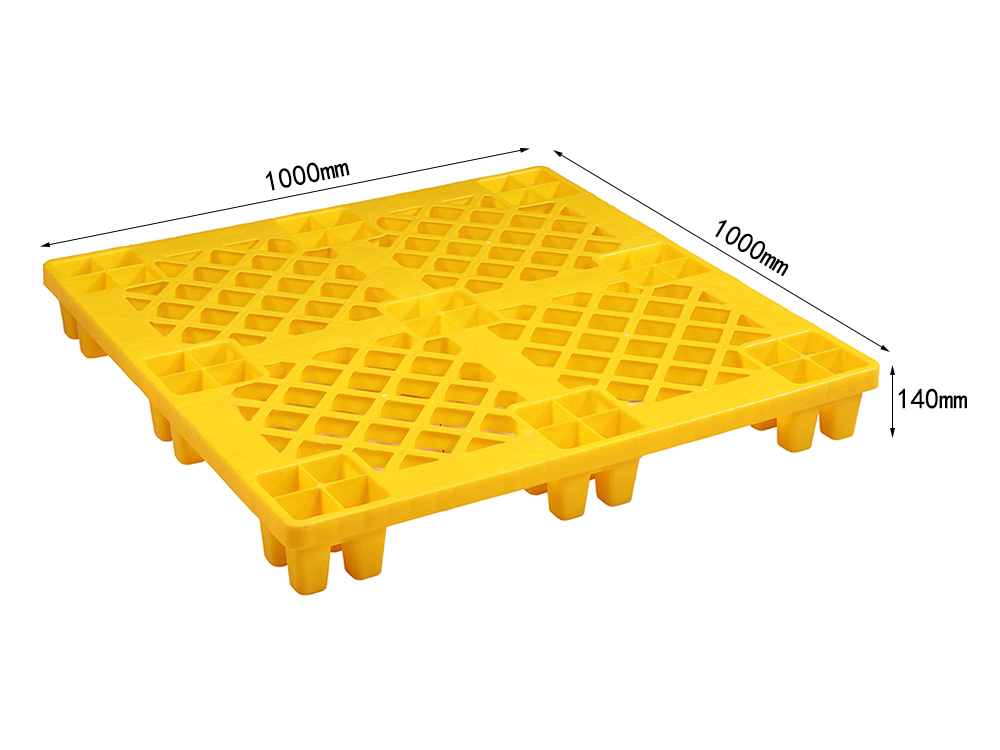 PP vs HDPE plastic pallets side by side comparison