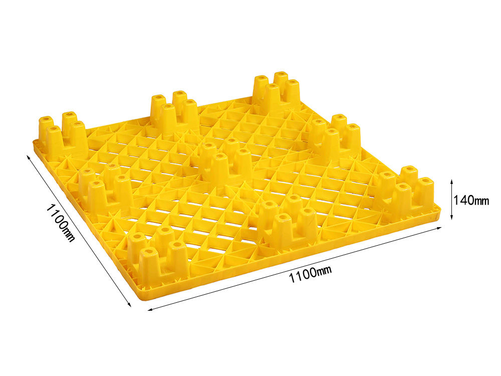 PP vs HDPE plastic pallets side by side comparison