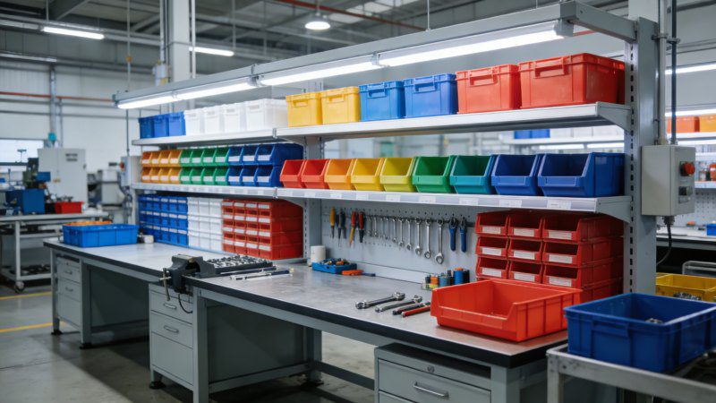 EU box series for standardized industrial storage