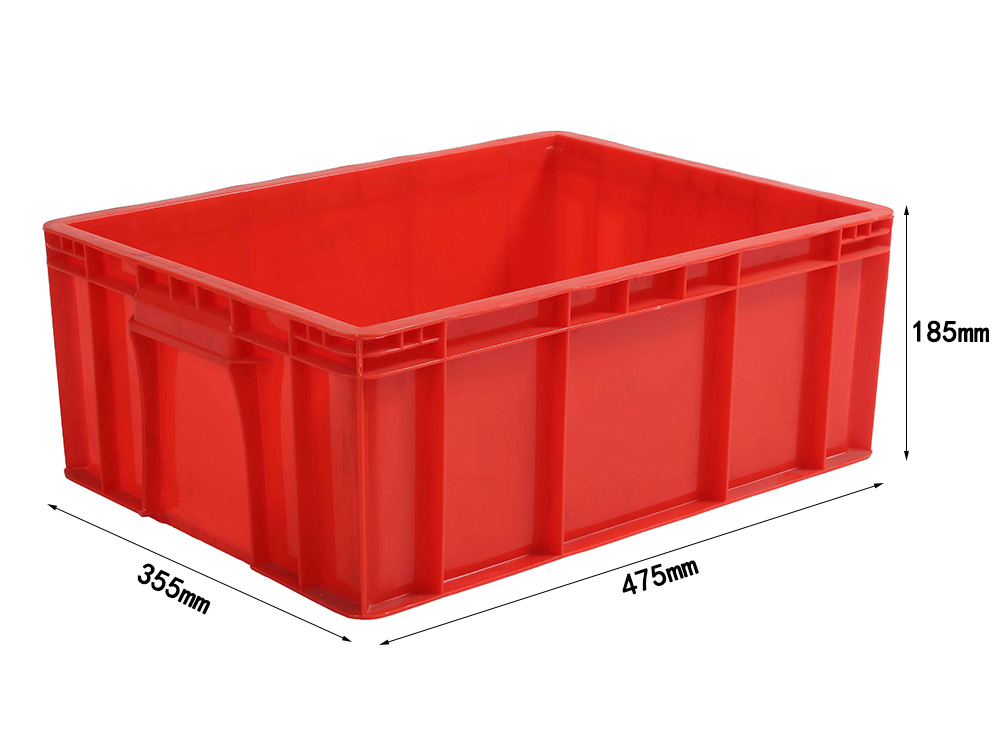 AA15# Red Turnover Box – LingShang Ying Plastic
