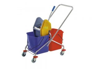 50L Double Mop Bucket with Wringer