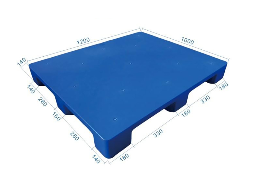 Square Foot Plastic Pallets|Flat-Top Hygienic Skids