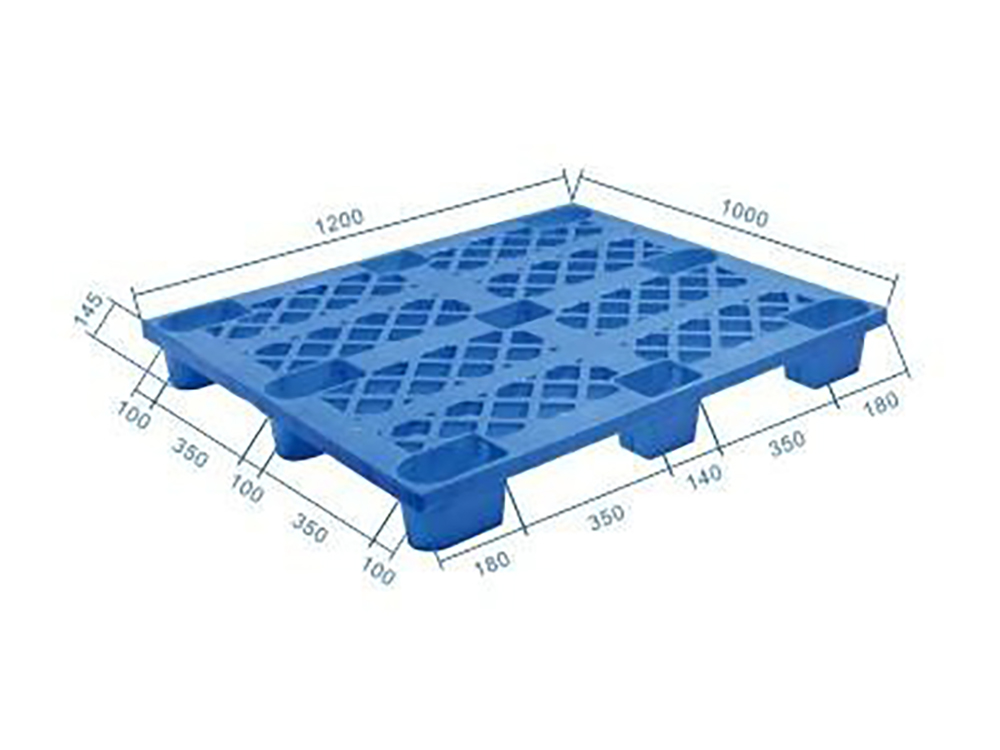 PP vs HDPE plastic pallets side by side comparison