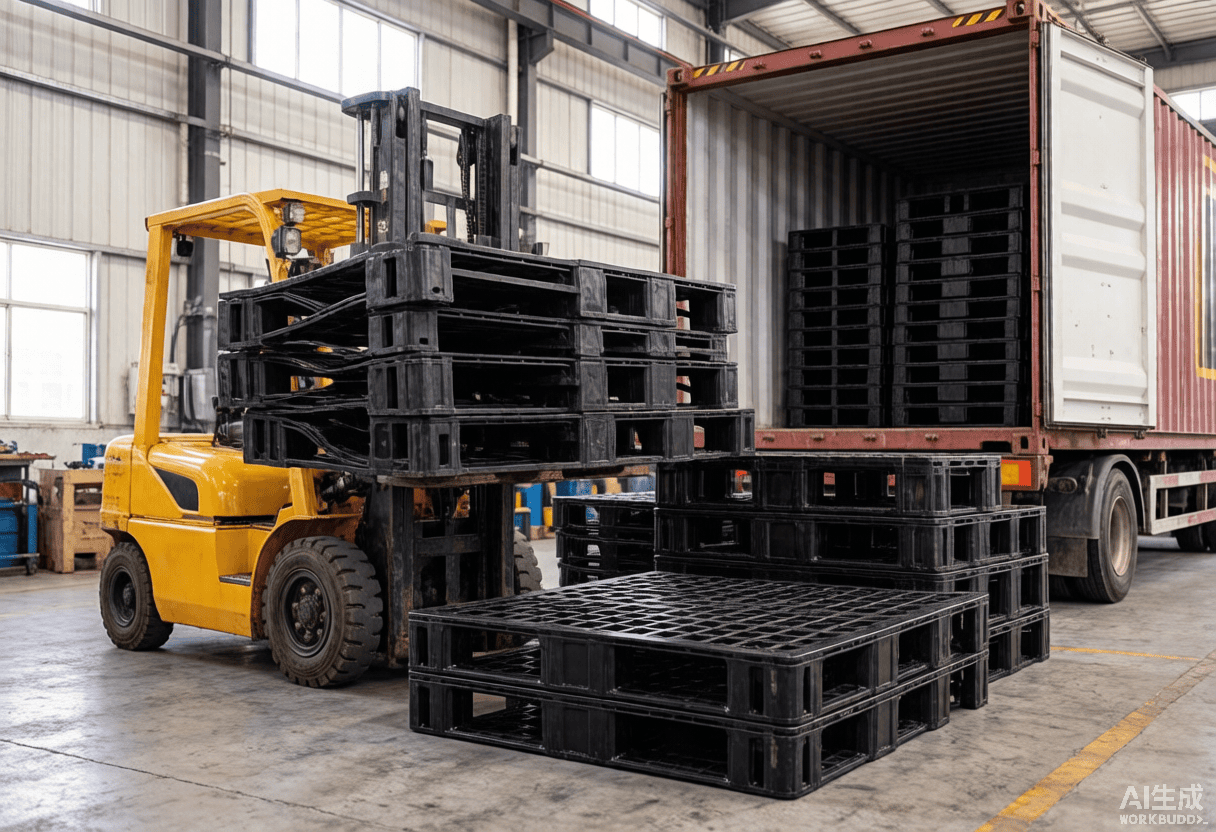 Cat esd plastic pallets