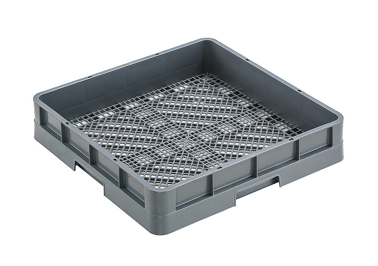 Hotel room service trolley with multiple tray tiers